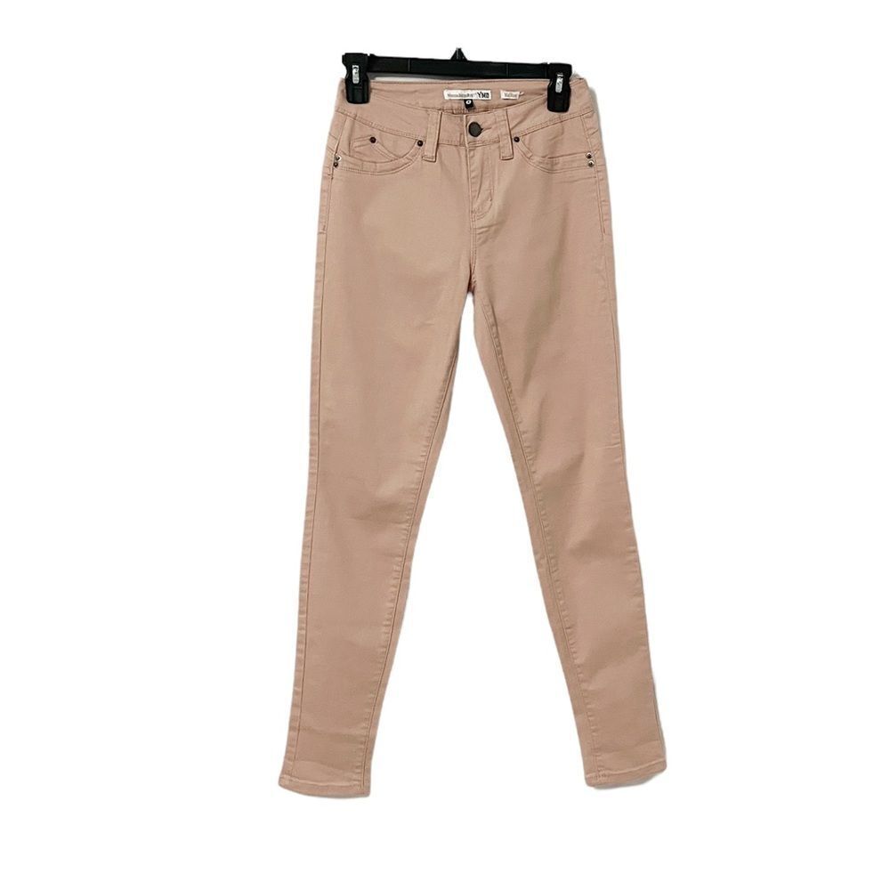 TMY Wanna Better Butt? Midrise Blush Pink Skinny Jeans Size 3